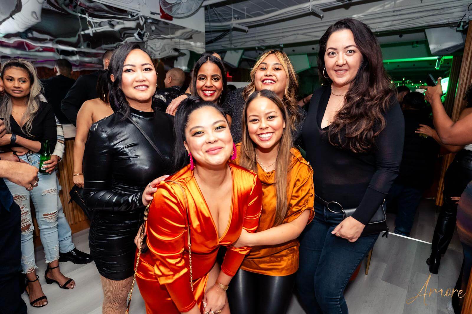 Weekend Party Scene at Amore Nightclub Toronto