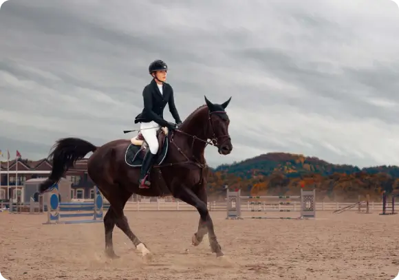 life-outside-the-clinic-equestrian-lifestyle A dynamic and fulfilling lifestyle reflecting her journey from competitive equestrian rider to fitness enthusiast, balanced with outdoor adventures and meaningful family time.