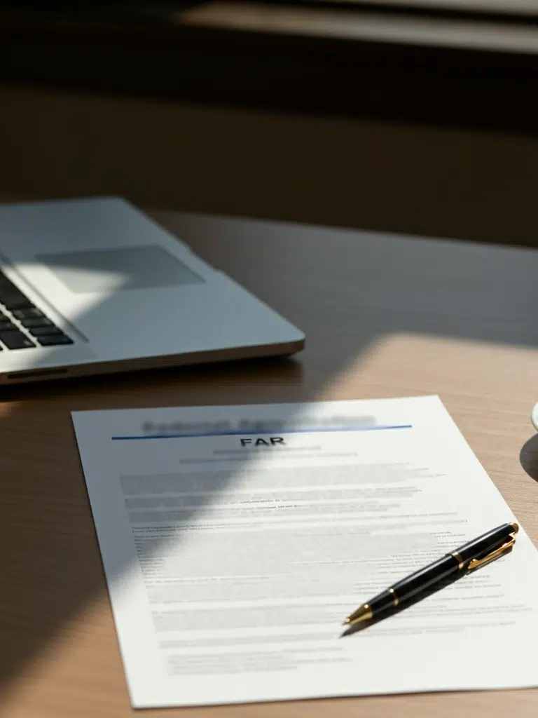 Federal contractor reviews FAR guidelines to ensure compliance while contracting with the U.S. government. Federal Contracting Center consulting experts can help business owners understand FAR regulations. Reach out today for support with FAR.