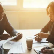 Federal Contracting Center consultant offers guidance on FAR regulations to a business owner. FAR regulation support at FCC.