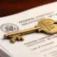 Key for Small Business Administration (SBA) on top of a federal set aside contract.