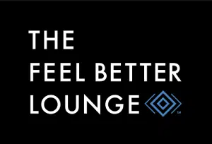 Logo for The Feel Better Lounge. Pain management and physical rehab center in Richmond, VA.