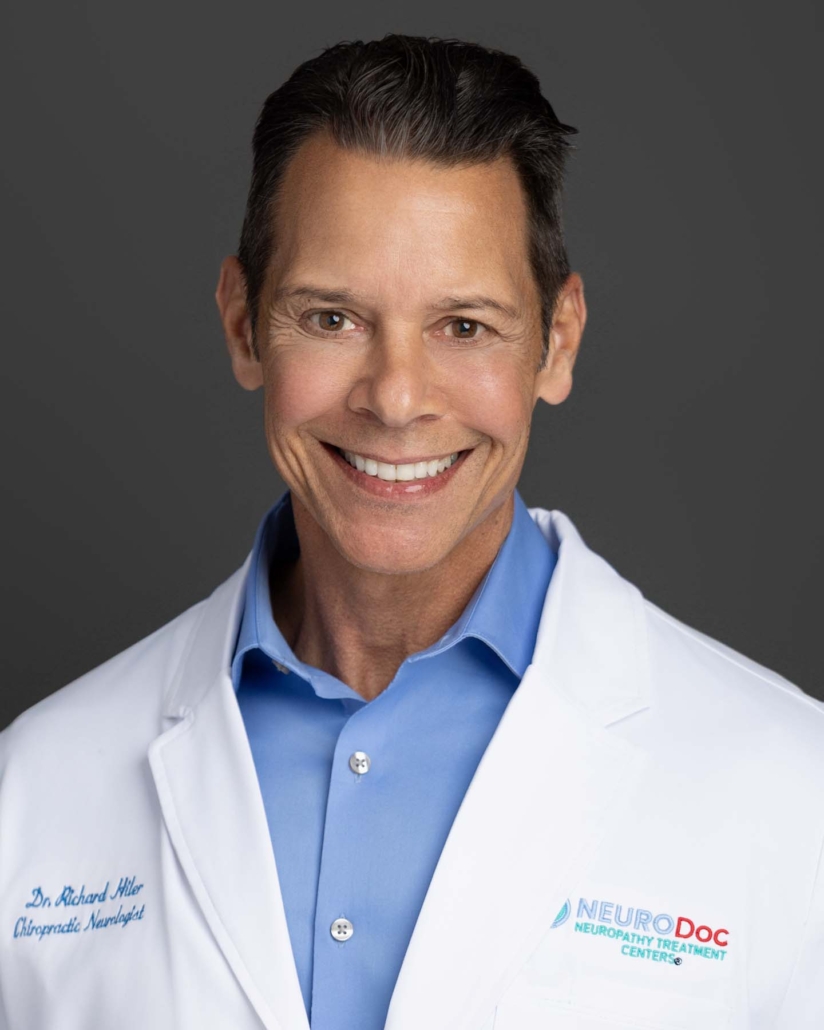 Dr. Richard Hiler, a chiropractic neurologist in Naples, FL. He specializes in offer minimally invasive solutions and regenerative medicine for spine and joint disorders.