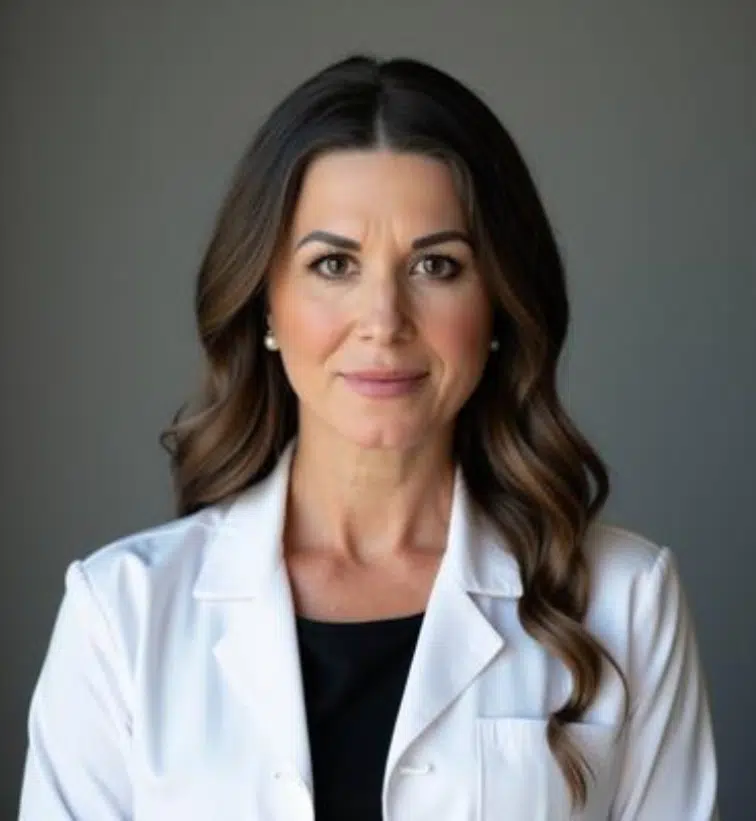 Dr. Stefanie Leyden, a regenerative medicine clinician in Lincoln, NE specializing in pain management, neuropathy, autoimmune disorders,, and more.