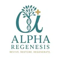Logo for Alpha Regenesis. A regenerative medicine clinic in Naples, FL.