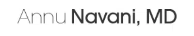 Logo for Annu Navani MD brand as a regenerative medicine researcher, author, innovator, and speaker.