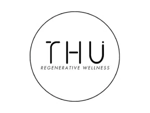 Logo for the Transformational Healing Universe regenerative wellness clinic in Los Angeles, CA.