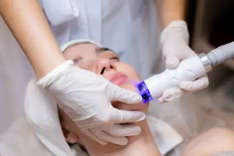 Laser facial skin care treatment in Honolulu offered by Hawaii Facial Plastic Surgery.