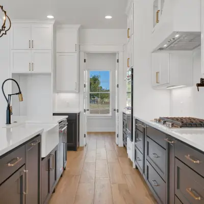 High quality materials used in custom home build