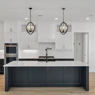 Detailed interior craftsmanship in custom home