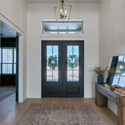 High quality materials used in custom home build