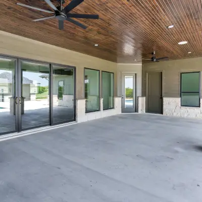 Custom home details and finish work