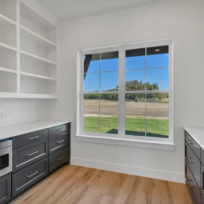 Custom home design planning with builder