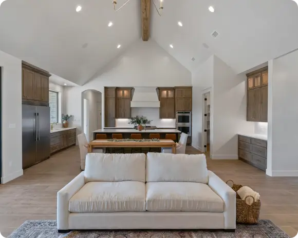 Fortress Homes TX team building a custom home in Benbrook