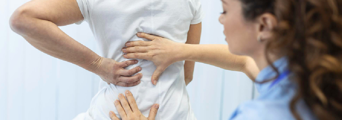Older adult staying active and pain-free with proper spine care