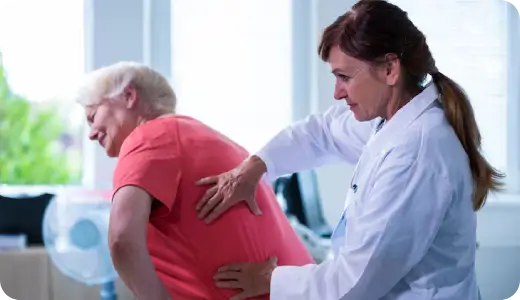Spinal stenosis narrowing of spinal canal causing pain