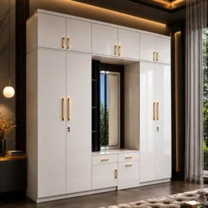 Livia Mirror Wardrobe