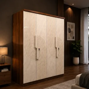 Oakcrest 3-Door Wardrobe