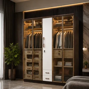 Regal Glass Wardrobe