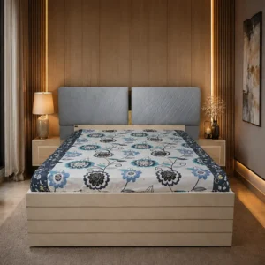 Luxe Panel Upholstered Bed