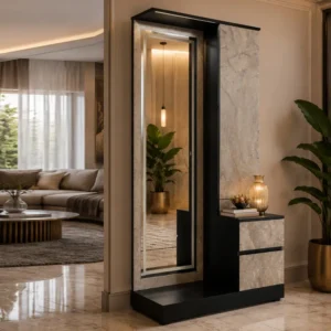 Luxe Mirror Wardrobe Dressing Unit