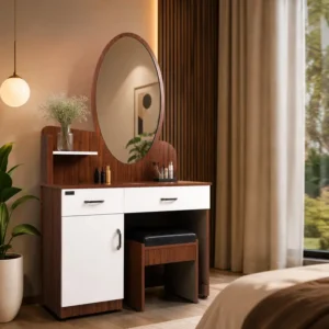Minimalist Wooden Vanity Table