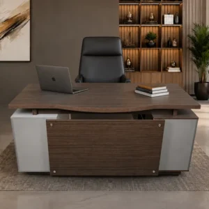 Premium L-Shaped Executive Desk