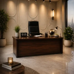 Classic Wooden Executive Desk