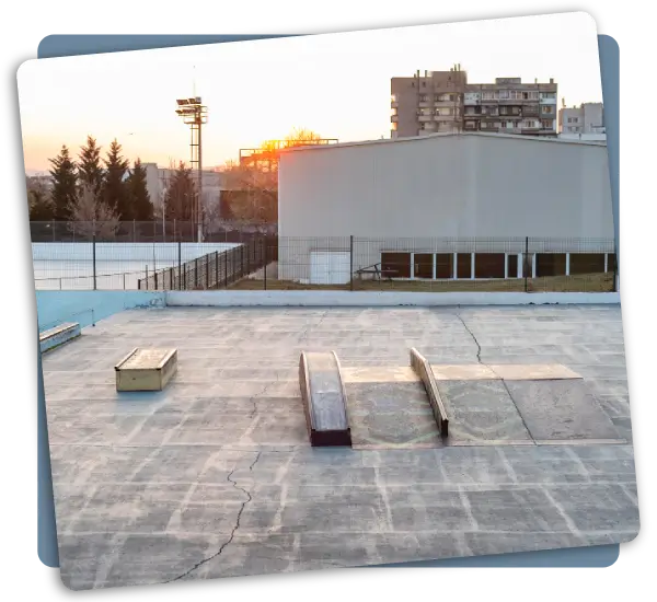 Low slope commercial roofing system inspection