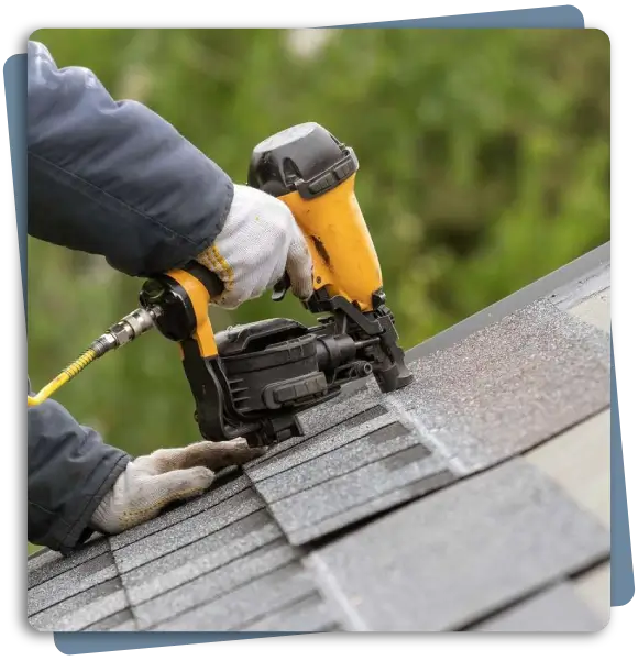 Weather Knight consultant inspecting flat roof for repair documentation